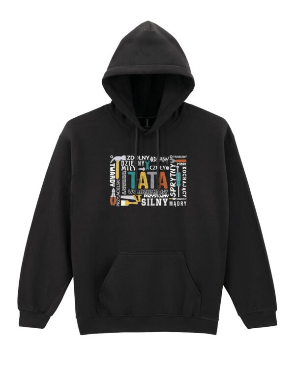 Bluza z kapturem na dzień Ojca <br>TATA Człowiek wielu Talentów