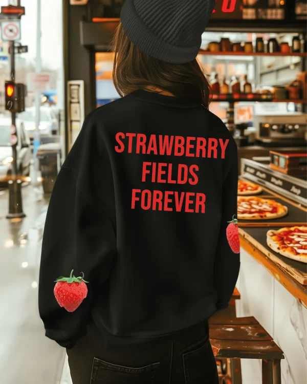 Bluza oversize <br>Strawberry Fields Forever
