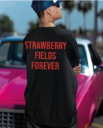 Bluza oversize <br>Strawberry Fields Forever