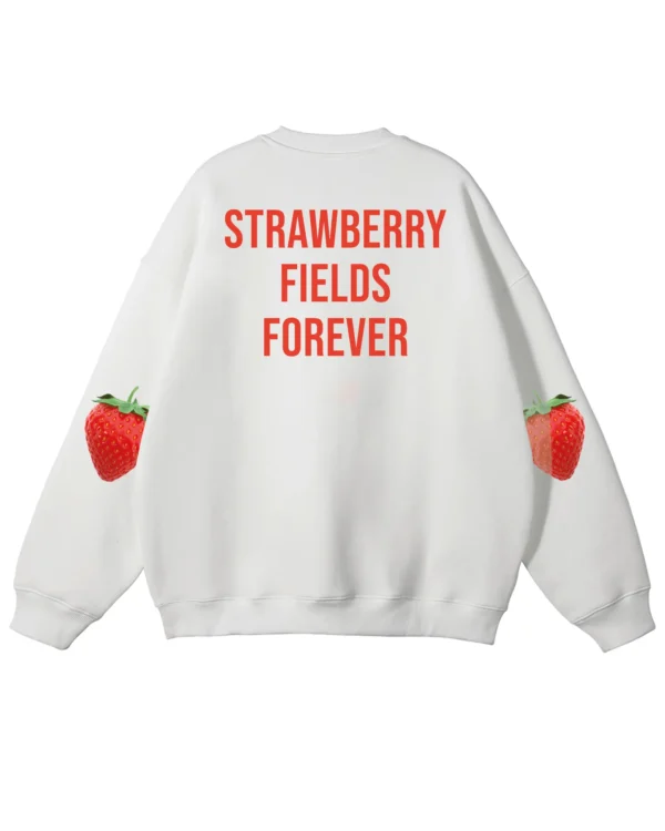 Bluza oversize Strawberry Fields Forever
