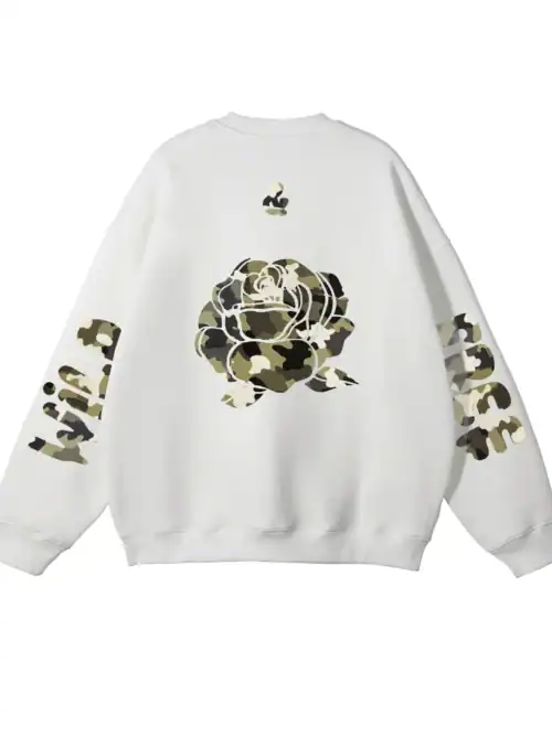 Bluza oversize Wild and Free w stylu moro