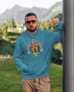 Bluza z kapturem LOVE Serce Kłódka