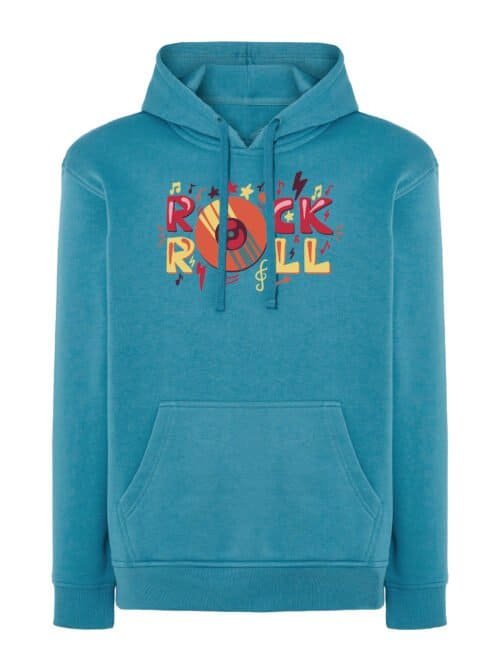 Bluza z kapturem Rock and Roll Płyta