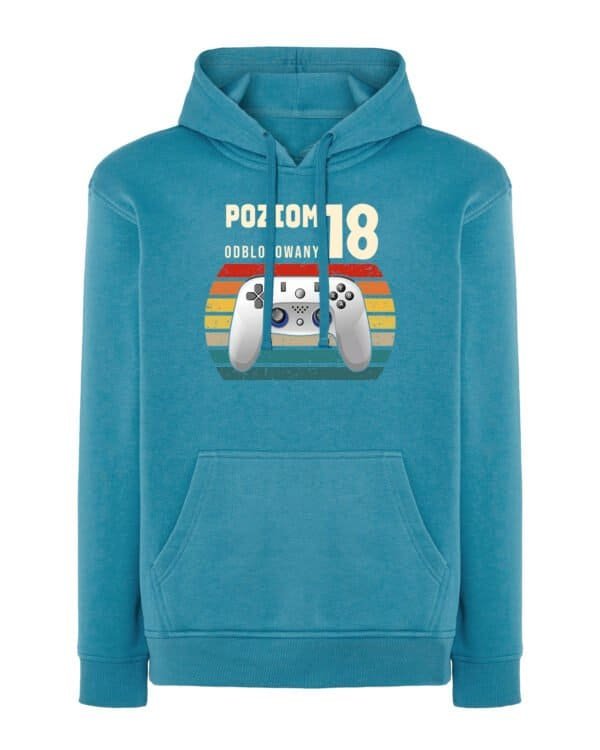 Bluza z kapturem na 18 <br>Poziom 18 odblokowany