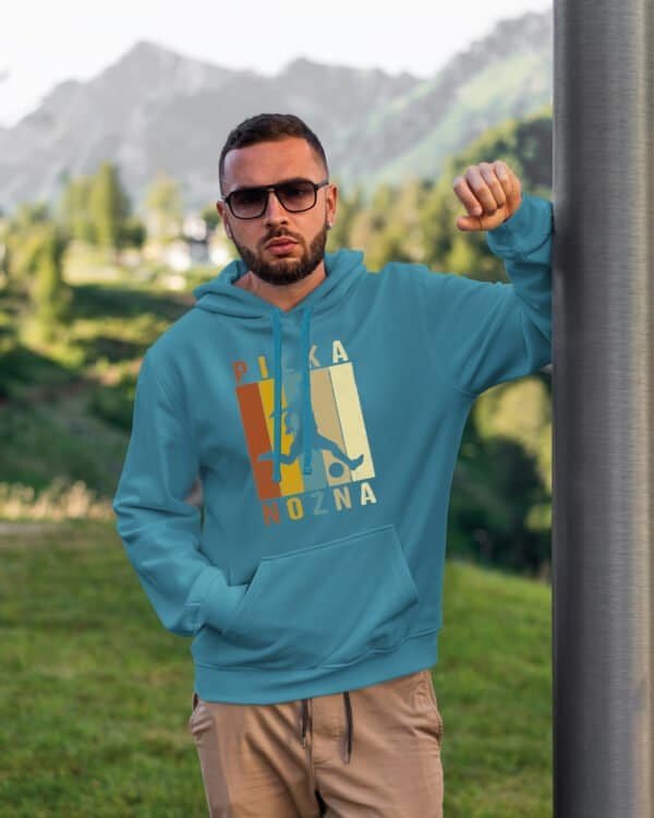 Bluza z kapturem dla Kibica <br>Piłka Nożna