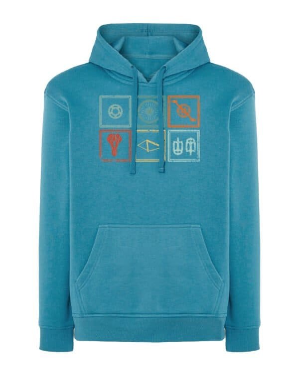 Bluza z kapturem <br>Części rowerowe