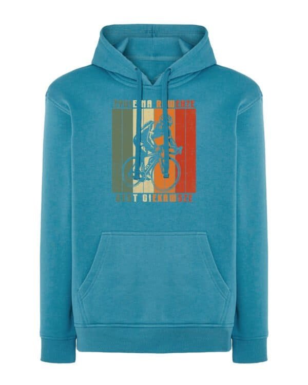 Bluza z kapturem <br>Życie na rowerze jest ciekawsze