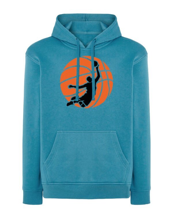 Bluza z kapturem <br>Koszykówka Streetwear
