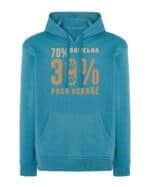Bluza z kapturem <br>70% bawełna 30% psia sierść