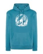 Bluza z kapturem <br>Wilk Wyjący do Księżyca