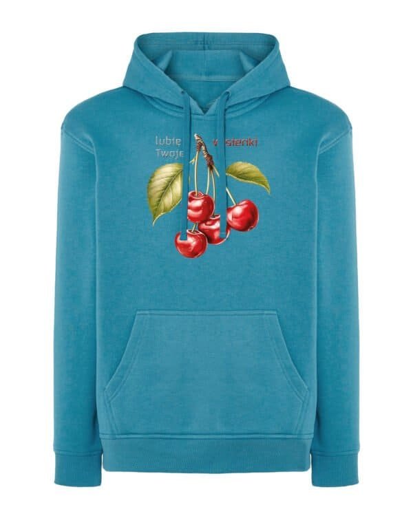 Bluza z kapturem <br>Lubię Twoje wisienki owoce