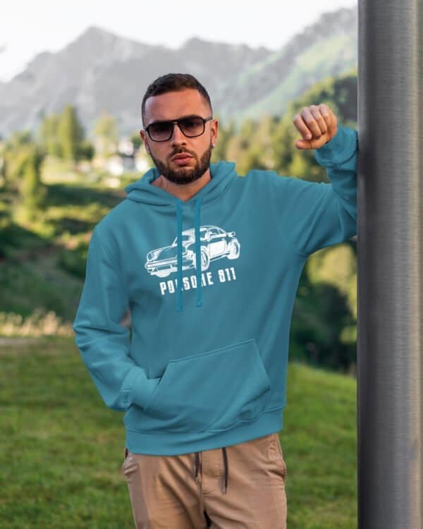 Bluza z kapturem <br>Porsche 911 samochód