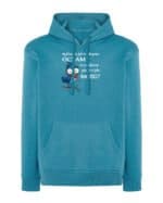 TL1076WH Hoodie SIM Akwamaryna Bluza z kapturem <br>Myślisz że znajdziesz mózg?