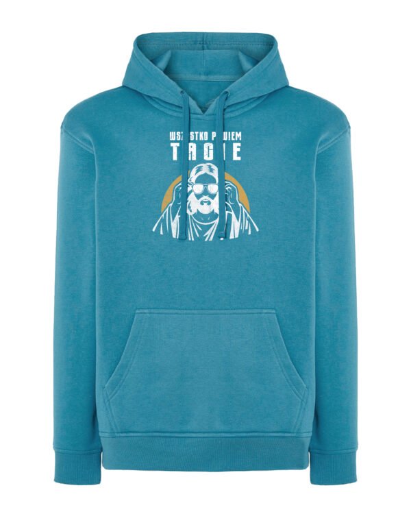 TL1077WH Hoodie SIM Akwamaryna Bluza z kapturem <br>Wszystko powiem Tacie