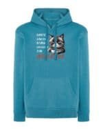 Bluza z kapturem <br>Lubię jak Milczysz Kot