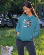 Bluza z kapturem <br>Śmieszny Tekst Kotek