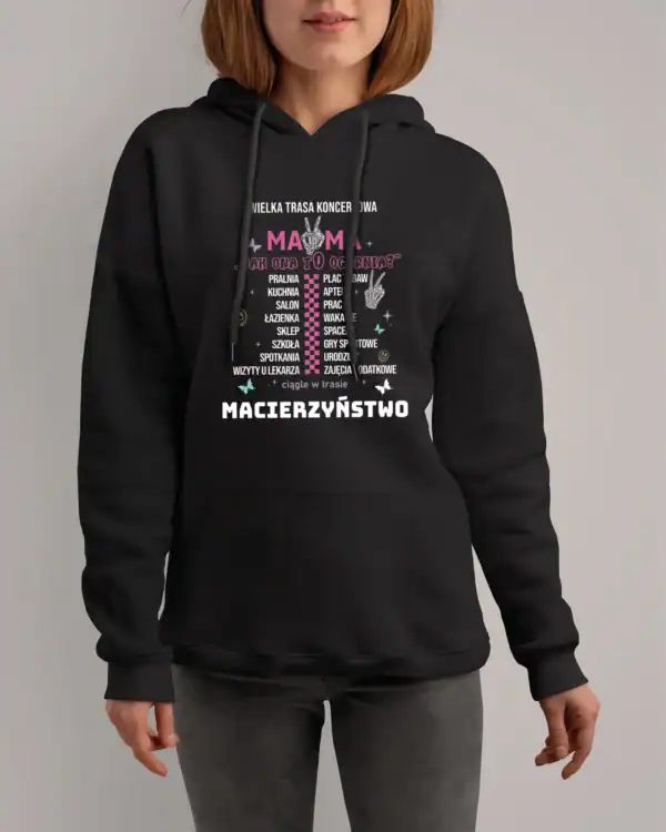 Bluza z kapturem na Dzień Matki <br>Szefowa wszystkiego