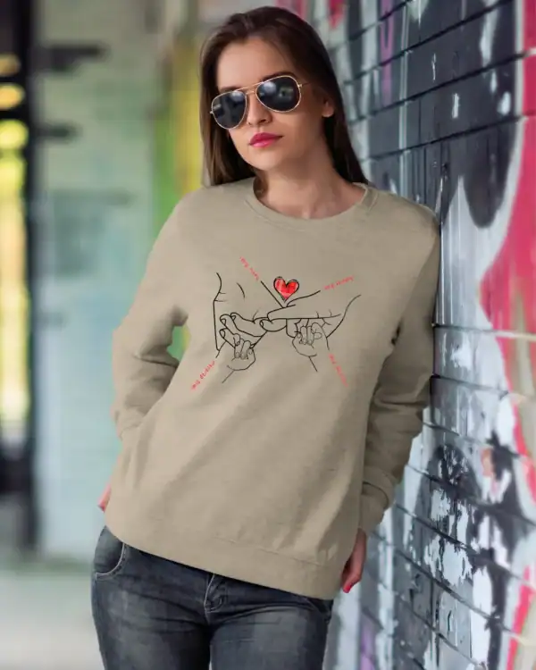 TL1163BK 4 Tshirt Hoodie Sweater SIM29 Bluza personalizowana <br>Rodzinne więzi z imionami rodziców i dzieci