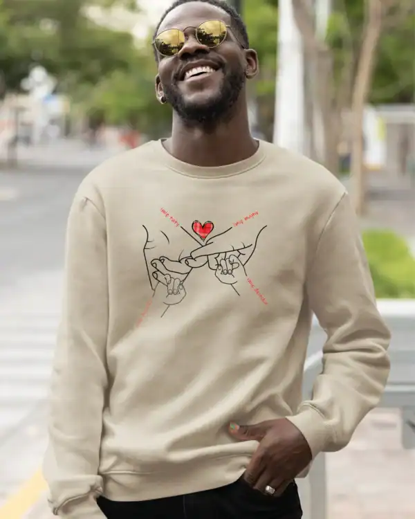 TL1163BK 4 Tshirt Hoodie Sweater SIM30 Bluza personalizowana <br>Rodzinne więzi z imionami rodziców i dzieci