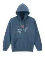 Bluza personalizowana z kapturem <br>Rodzinne więzi z imionami rodziców i dzieci