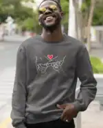 TL1163WH 4 Tshirt Hoodie Sweater SIM24 Bluza personalizowana <br>Rodzinne więzi z imionami rodziców i dzieci