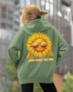 Bluza oversize z kapturem <br>Here Comes The Sun