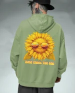 Bluza oversize z kapturem <br>Here Comes The Sun