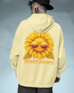Bluza oversize z kapturem <br>Here Comes The Sun
