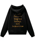 Bluza oversize z kapturem Your future begins today