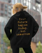 Bluza oversize z kapturem <br>Your future begins today