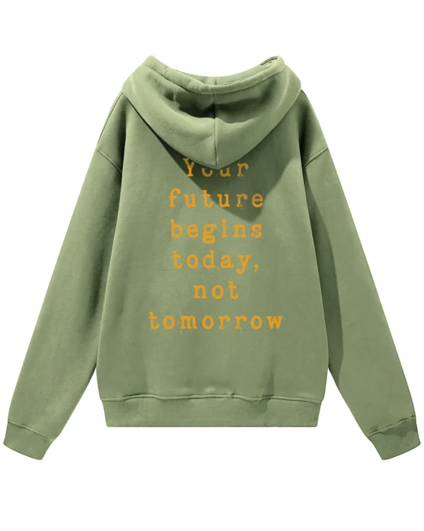 Bluza oversize z kapturem <br>Your future begins today