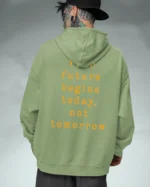 Bluza oversize z kapturem <br>Your future begins today
