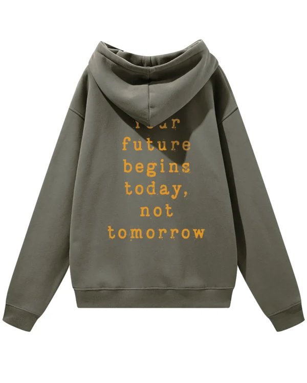 Bluza oversize z kapturem <br>Your future begins today