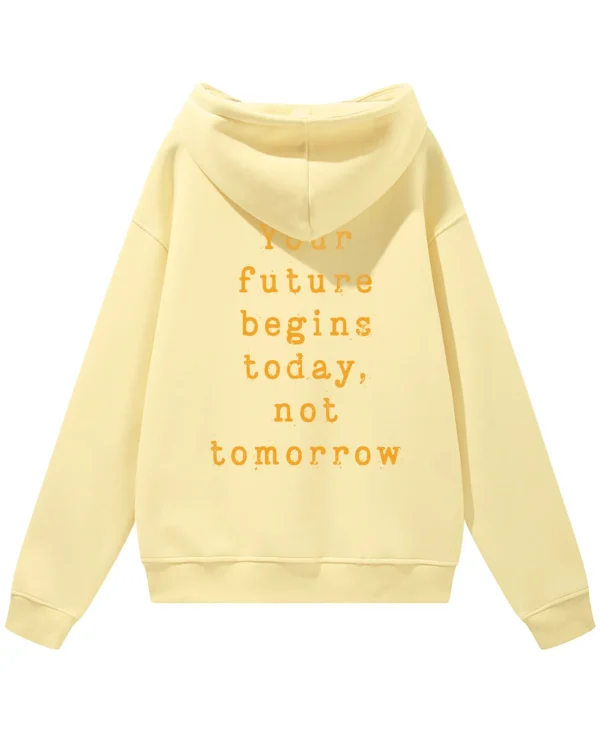 Bluza oversize z kapturem <br>Your future begins today