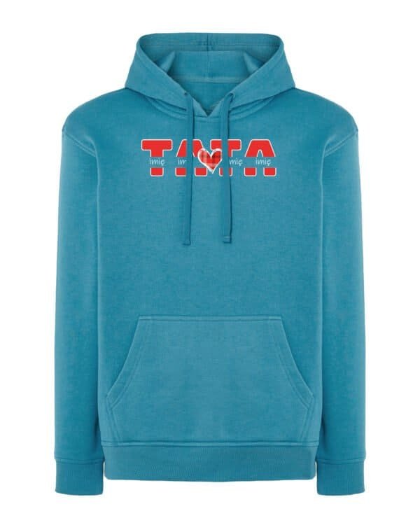 Bluza z kapturem personalizowana <br>TATA prezent na Dzień Ojca