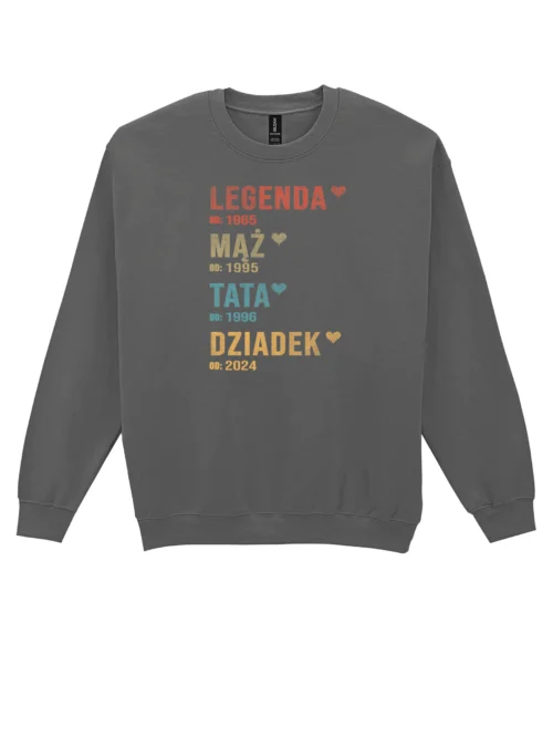 Bluza na dzień Ojca personalizowana dla Taty Męża lub Dziadka
