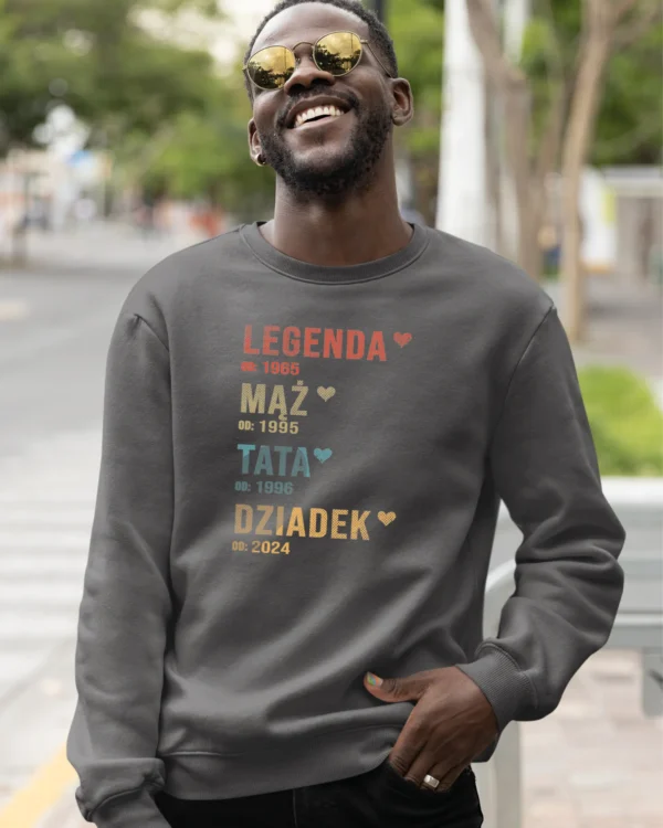 Bluza na dzień Ojca <br>personalizowana dla Taty Męża lub Dziadka