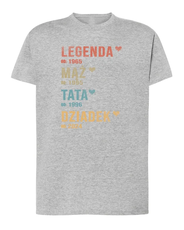 Koszulka personalizowana <br>dla Taty Męża lub Dziadka