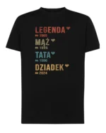 Koszulka personalizowana dla Taty Męża lub Dziadka