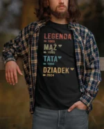 Koszulka personalizowana <br>dla Taty Męża lub Dziadka