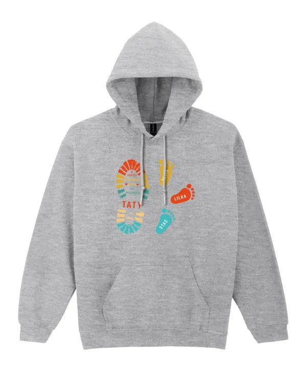 Bluza z kapturem personalizowana <br>na dzień Ojca dla Taty od Dzieci