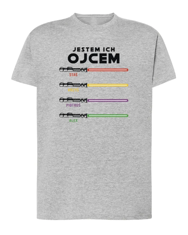 Koszulka na dzień Ojca <br>Personalizowana Jestem ich Ojcem
