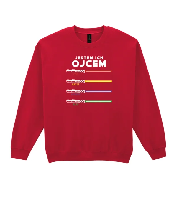 Bluza na dzień Ojca <br>Personalizowana Jestem ich Ojcem
