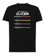 Koszulka na dzień Ojca Personalizowana Jestem ich Ojcem