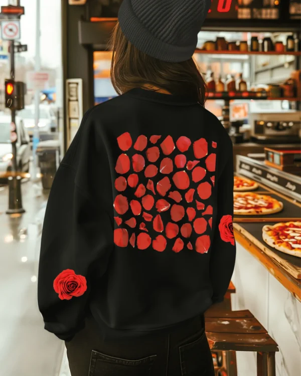 Bluza oversize <br>Romantyczna elegancja