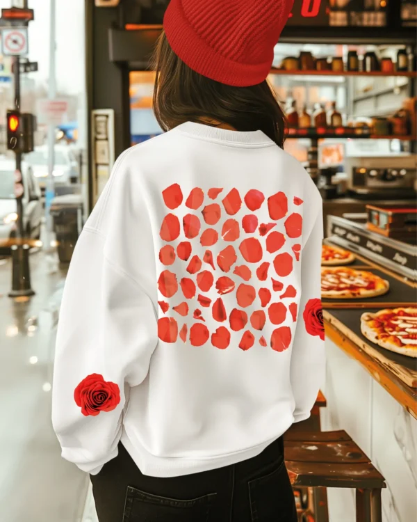 Bluza oversize <br>Romantyczna elegancja