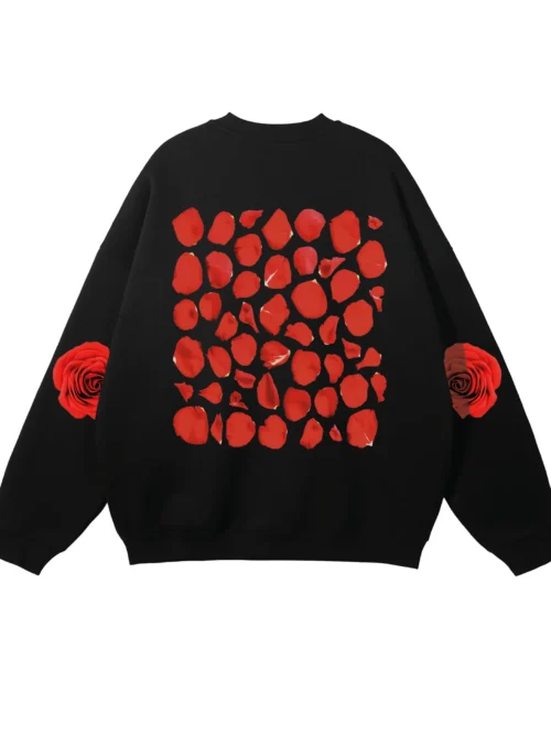 Bluza oversize Romantyczna elegancja