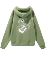 Bluza oversize z kapturem <br>Mariachi szkielet z gitarą