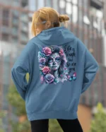 Bluza oversize z kapturem <br>Life is tough but so are you