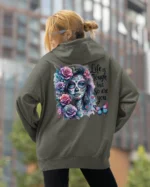 Bluza oversize z kapturem <br>Life is tough but so are you
